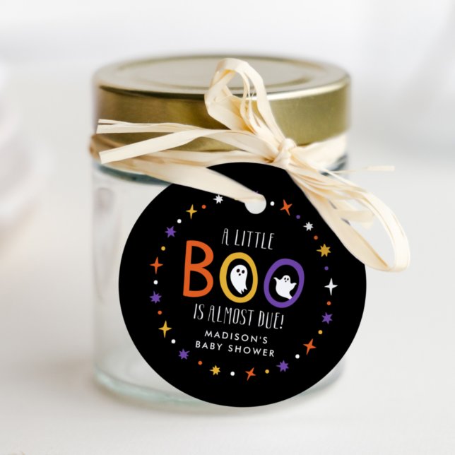 Étiquettes Cadeau Un petit livre est presque à Baby shower (Créateur téléchargé)