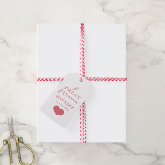 Étiquettes-cadeau Un traitement pour quelqu'un de sucré