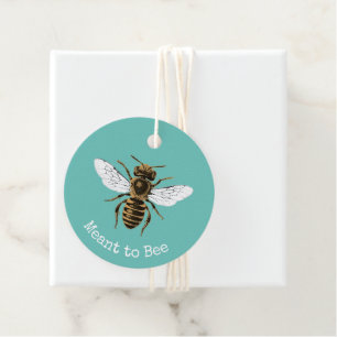 Étiquettes Cadeau Une abeille de miel signifie être Mariage