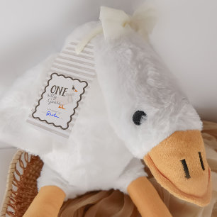 Étiquettes-cadeau Une Peluche d'Adoption pour le 1er Anniversaire de