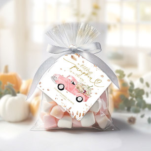 Étiquettes Cadeau Une petite citrouille est en route Baby Shower