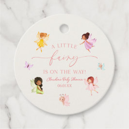Étiquettes Cadeau Une Petite Fée Est En Route ! Baby shower