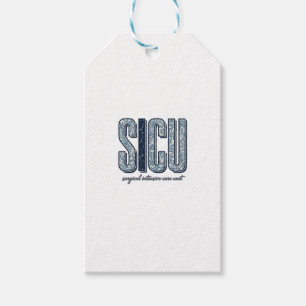 Étiquettes-cadeau Unité de soins intensifs chirurgicaux SICU T-shirt