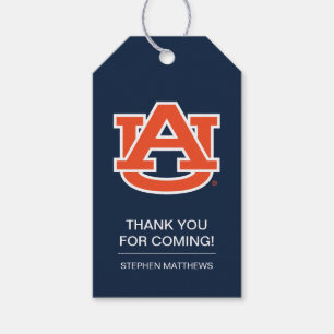 Étiquettes-cadeau Université d'Auburn   Diplômé