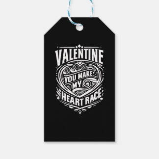 Étiquettes-cadeau Valentine, Tu Fais Ma Course Du Coeur