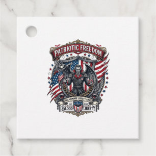 Étiquettes Cadeau Vampire Patriotique Liberté Seigneur Horreur Monst