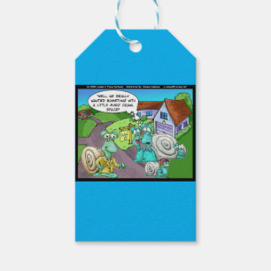 Étiquettes-cadeau Ventes immobilières escargot Cadeaux et objets de