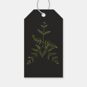 Étiquettes-cadeau vert printemps