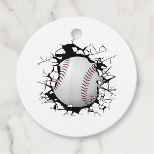Étiquettes Cadeau Vêtements de baseball - Baseball