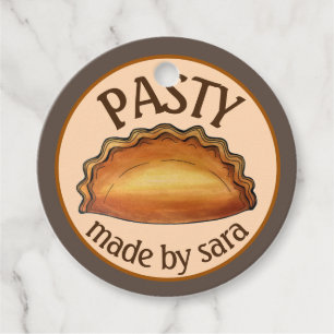 Étiquettes Cadeau Viande Maison Pâte Anglaise Pâtisserie Fabriquée P