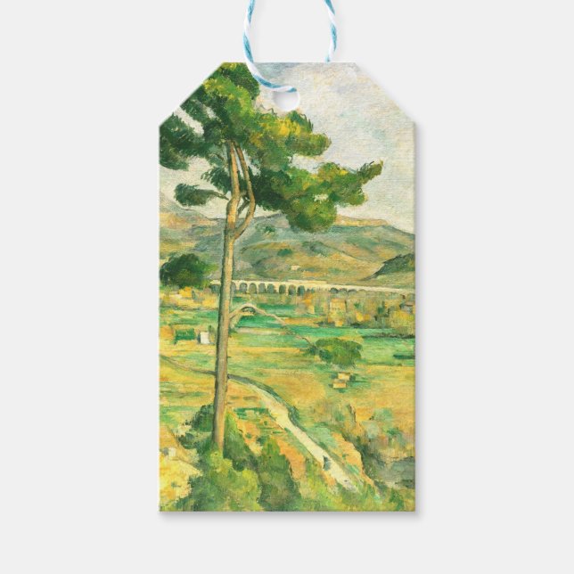 Étiquettes-cadeau Victoire et Viaduc Paul Cezanne (Devant)