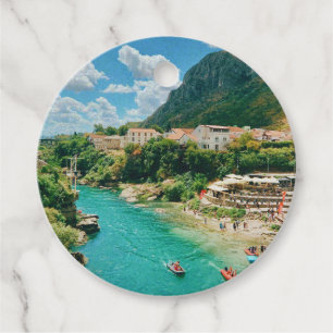 Étiquettes Cadeau Ville de Mostar - Bosnie-Herzégovine