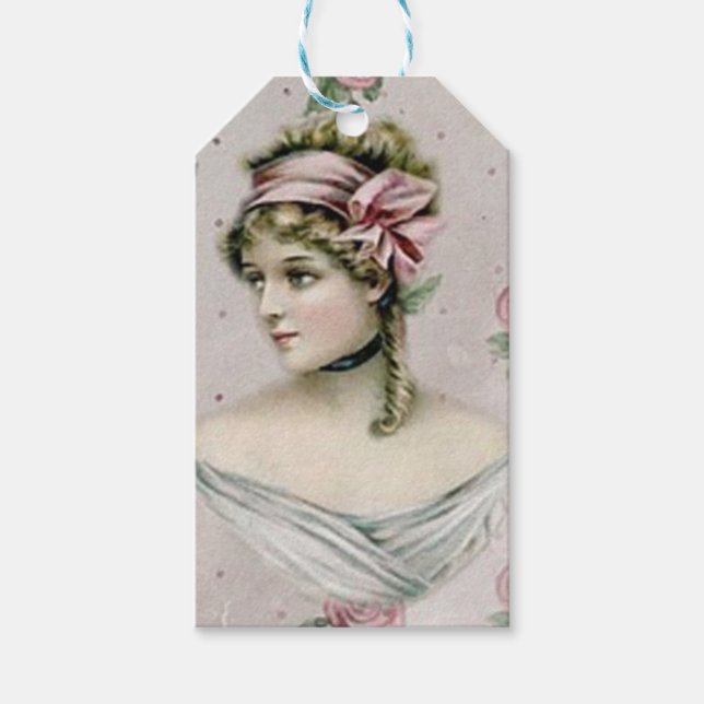 Étiquettes-cadeau Vintage (Devant)