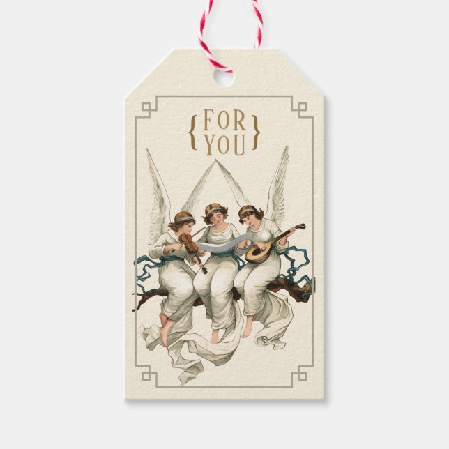 Étiquettes-cadeau Vintage (Devant)