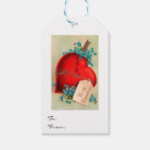 Étiquettes-cadeau Vintage Big Red