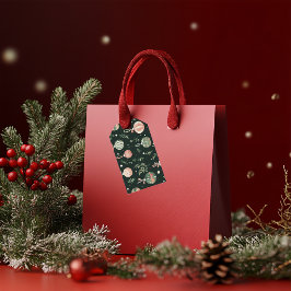Étiquettes-cadeau Vintage Holiday Charm: Festive Baubles