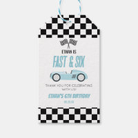 Voiture Fast & Six Blue Race 6e fête d'anniversair