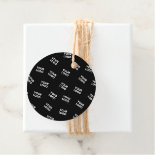Étiquettes Cadeau Votre image, logo d'entreprise ou tout autre desig