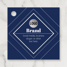 Étiquettes Cadeau Votre logo et design moderne personnalisable | Ble