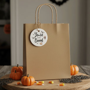 Étiquettes Cadeau Vous avez été réservé Voisin Halloween jeu