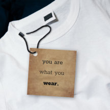 Vous Êtes Ce Que Vous Portez - Logo Vêtements Hang