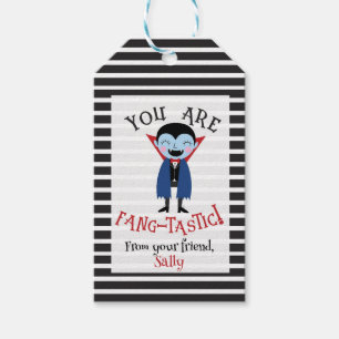 Étiquettes-cadeau Vous Êtes FangTastic Kids' Halloween Favoriser Par