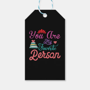 Étiquettes-cadeau Vous êtes ma personne préférée Valentine