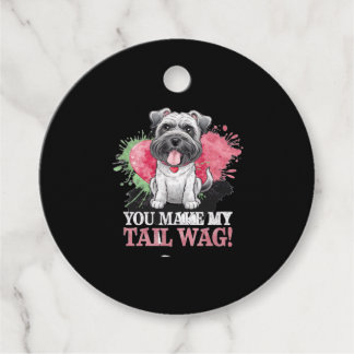ÉTIQUETTES CADEAU VOUS FAITES MON CHIEN DE SAC DE TAIL