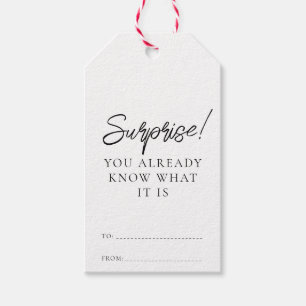 Étiquettes-cadeau Vous Savez Déjà Ce Qui Est Drôle Noël