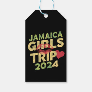 Étiquettes-cadeau Voyage entre filles en Jamaïque week-end vacances
