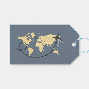 Étiquettes-cadeau Voyons l'illustration du monde