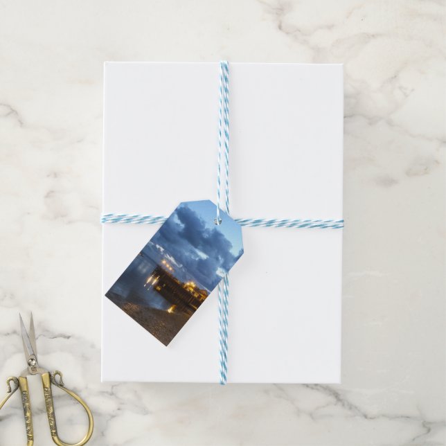 ÉTIQUETTES-CADEAU VUES DES ALLES (Avec de laficelle)