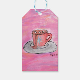 Étiquettes-cadeau Warm CHOColate Wives - Kids Art for CHOC