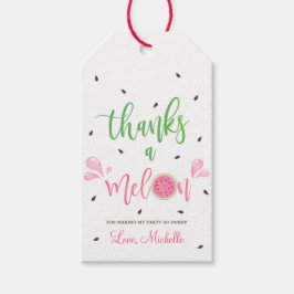 Étiquettes-cadeau Watermelon grâce à un Merci Melon