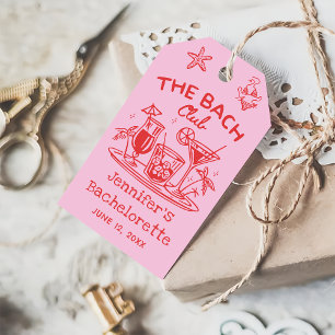 Étiquettes-cadeau Week-end de Bachelorette Cocktail de Plage Fantais