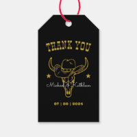 Western Cowboy Bull Skull Mariage campagnard rusti