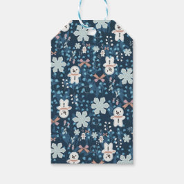 Étiquettes-cadeau Whimsical Holiday Wrapping Paper Flat Sheet