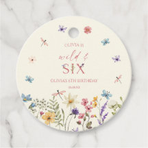 Wild & Six Wildflower 6th Birthday Party
