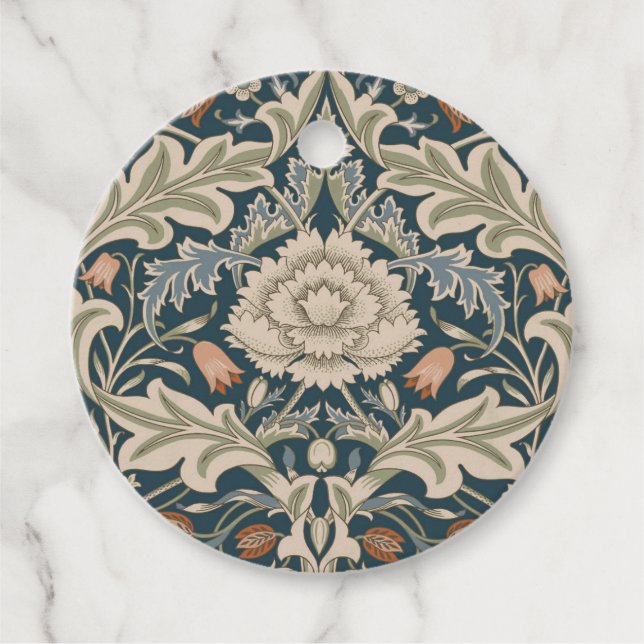 Étiquettes Cadeau William Morris Severn Floral Garden Flower Classic (Devant)