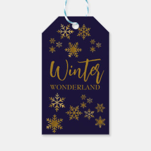 Étiquettes-cadeau Winter Wonderland