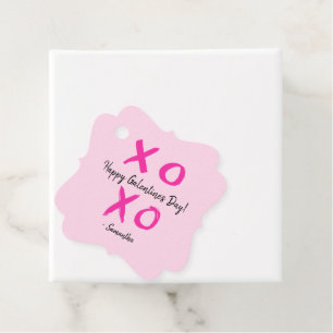 Étiquettes Cadeau Xoxo valentine's Happy Galentine's Day Custom