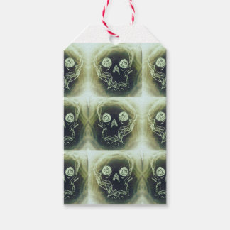 Étiquettes-cadeau yaie Crâne 666 porte - clé
