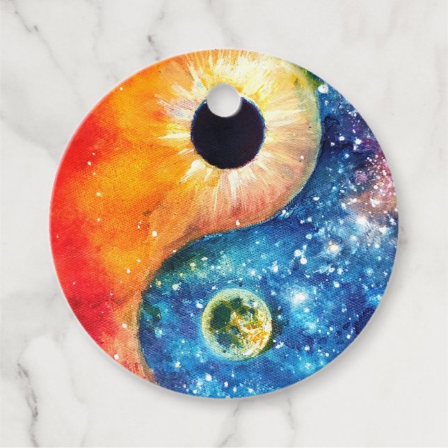 Étiquettes Cadeau yin (Devant)