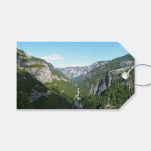 Étiquettes-cadeau Yosemite Valley dans le parc national de Yosemite