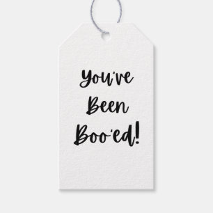 Étiquettes-cadeau You've been boo'ed ! Cute Halloween