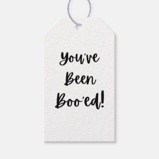Étiquettes-cadeau You've been boo'ed ! Cute Halloween