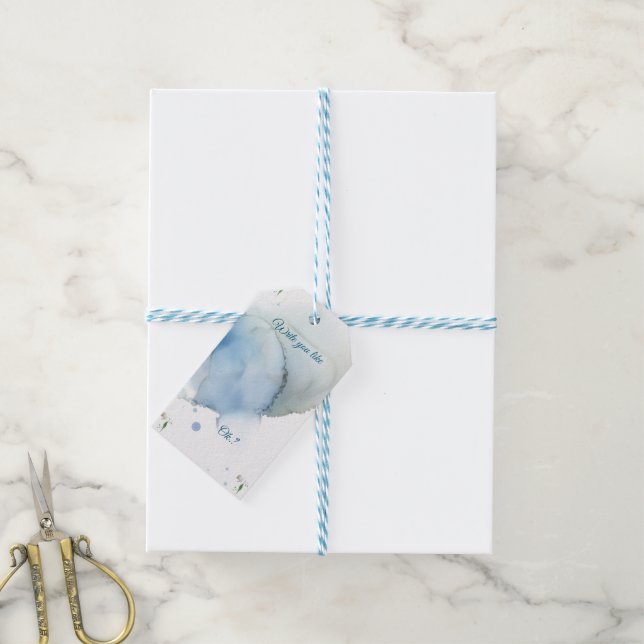 Étiquettes cadeaux (Avec de laficelle)