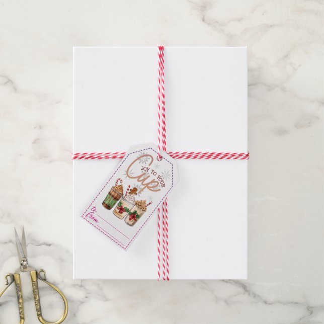 Étiquettes cadeaux (Avec de la ficelle)