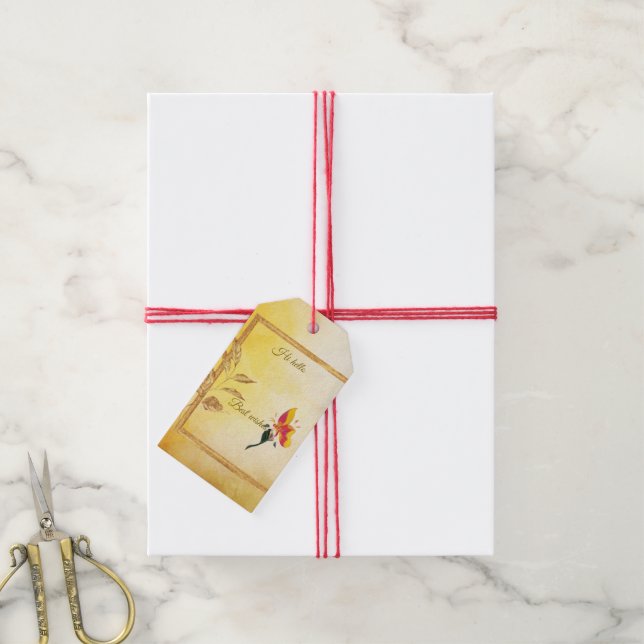 Étiquettes cadeaux (Avec de la ficelle)