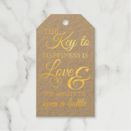 Étiquettes Cadeaux Balise pour la préférence de clé